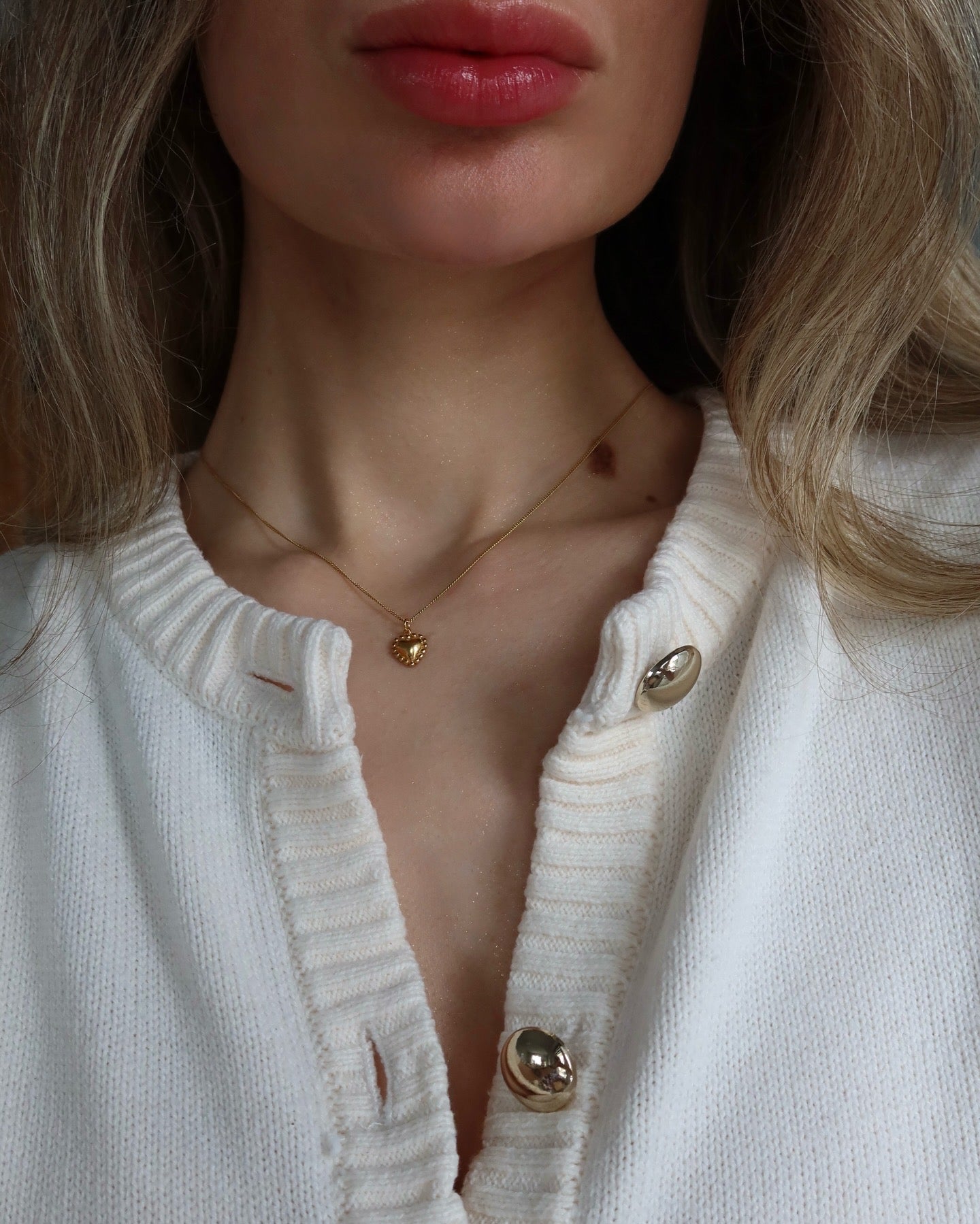 VESTA naszyjnik z sercem