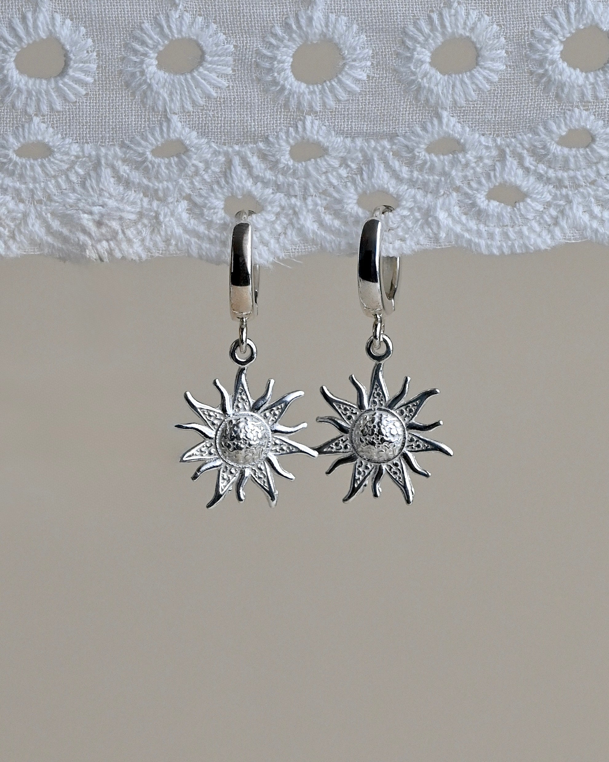AINE sun earrings