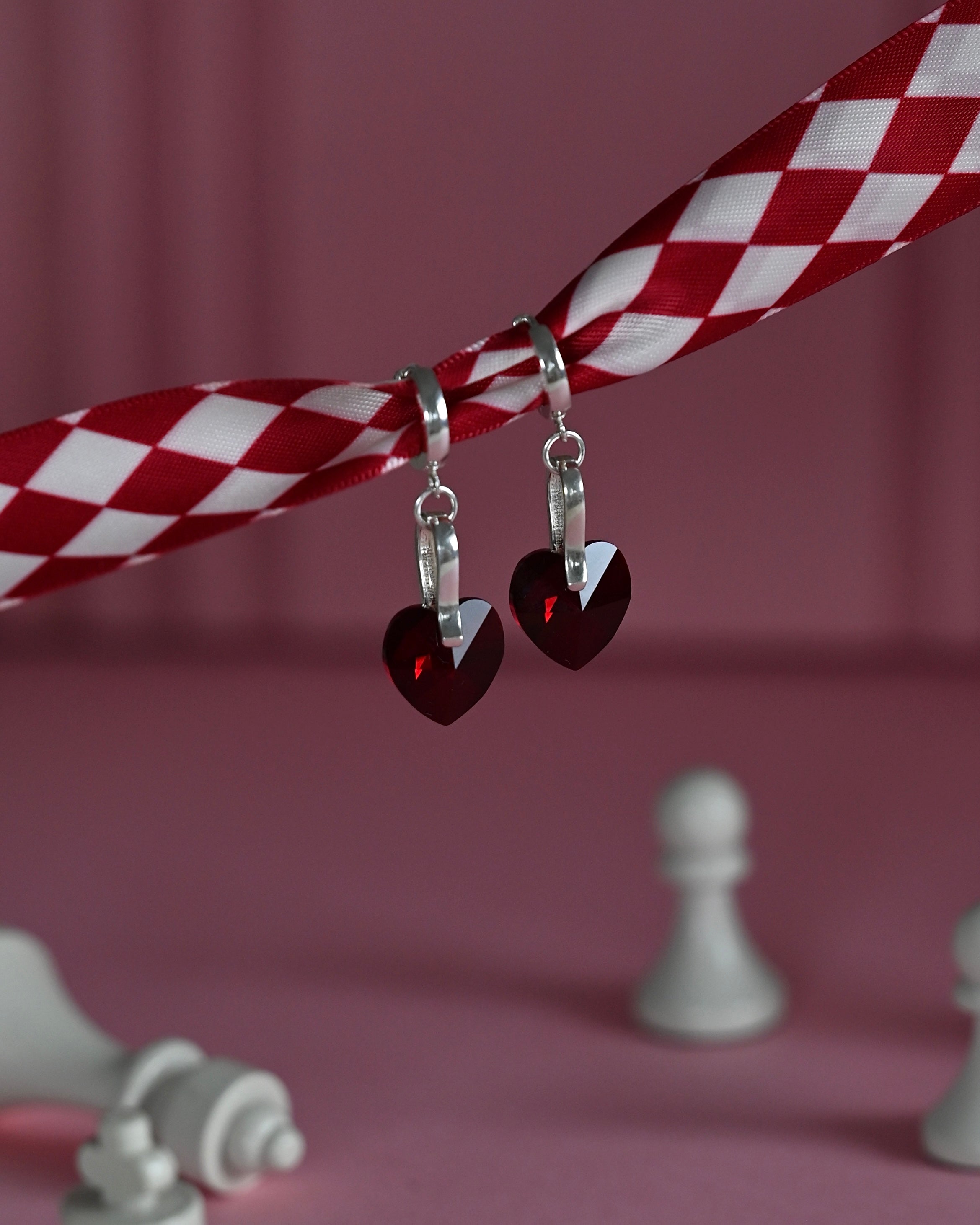 CARMILLA kolczyki z kryształkami Swarovski