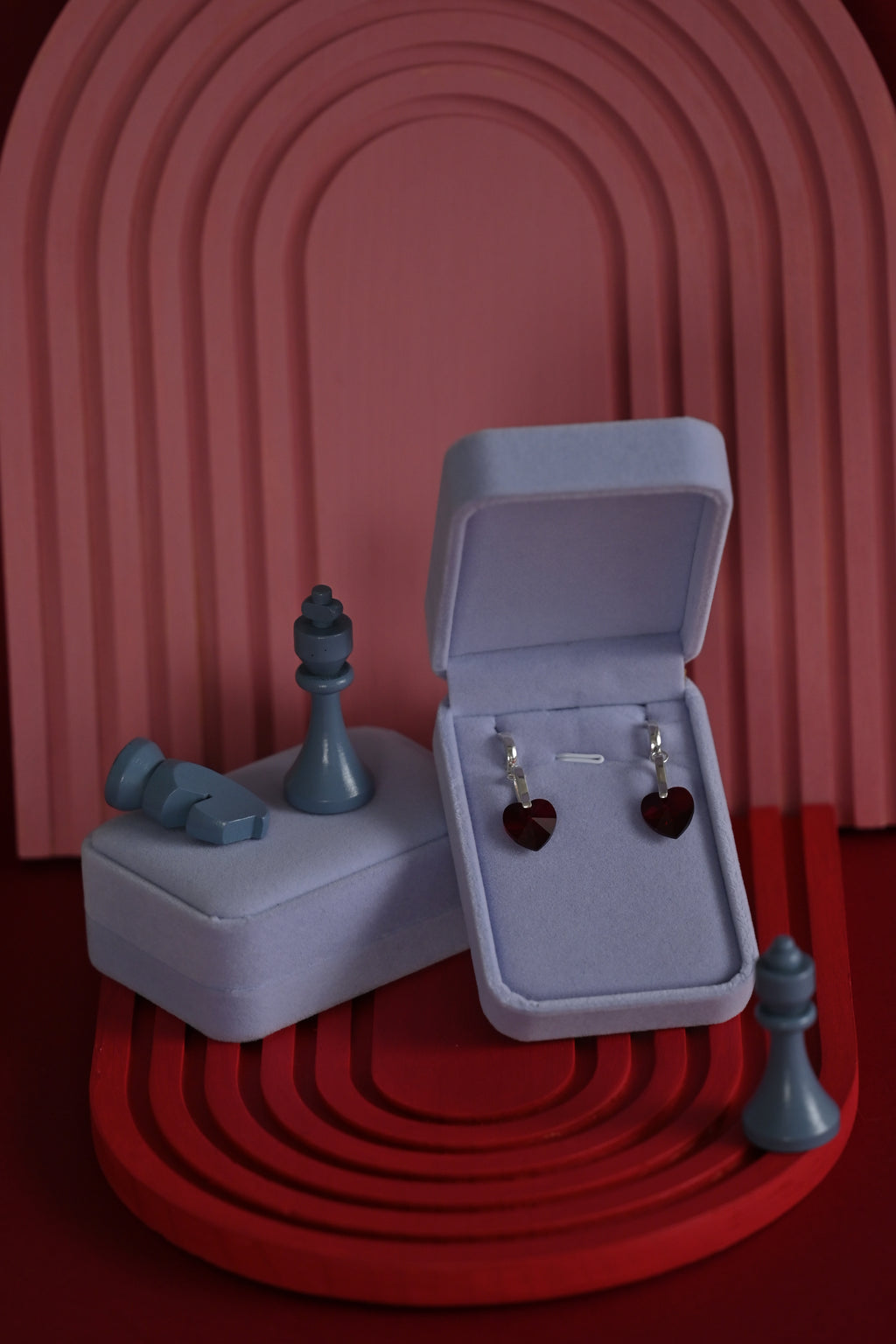 CARMILLA kolczyki z kryształkami Swarovski