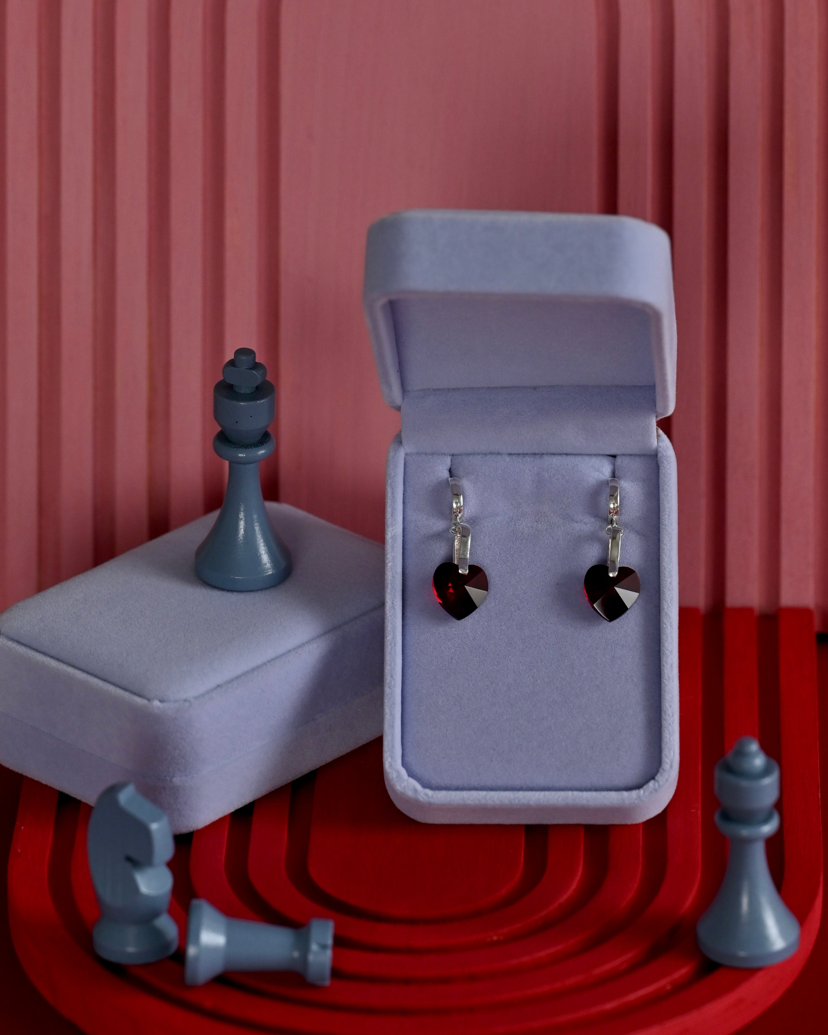 CARMILLA kolczyki z kryształkami Swarovski